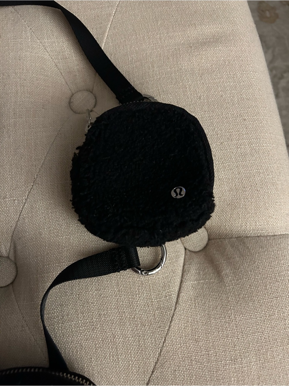 lululemon athletica Black Sherpa Crossbody with Mini Coin Pod - Picture 3 of 7